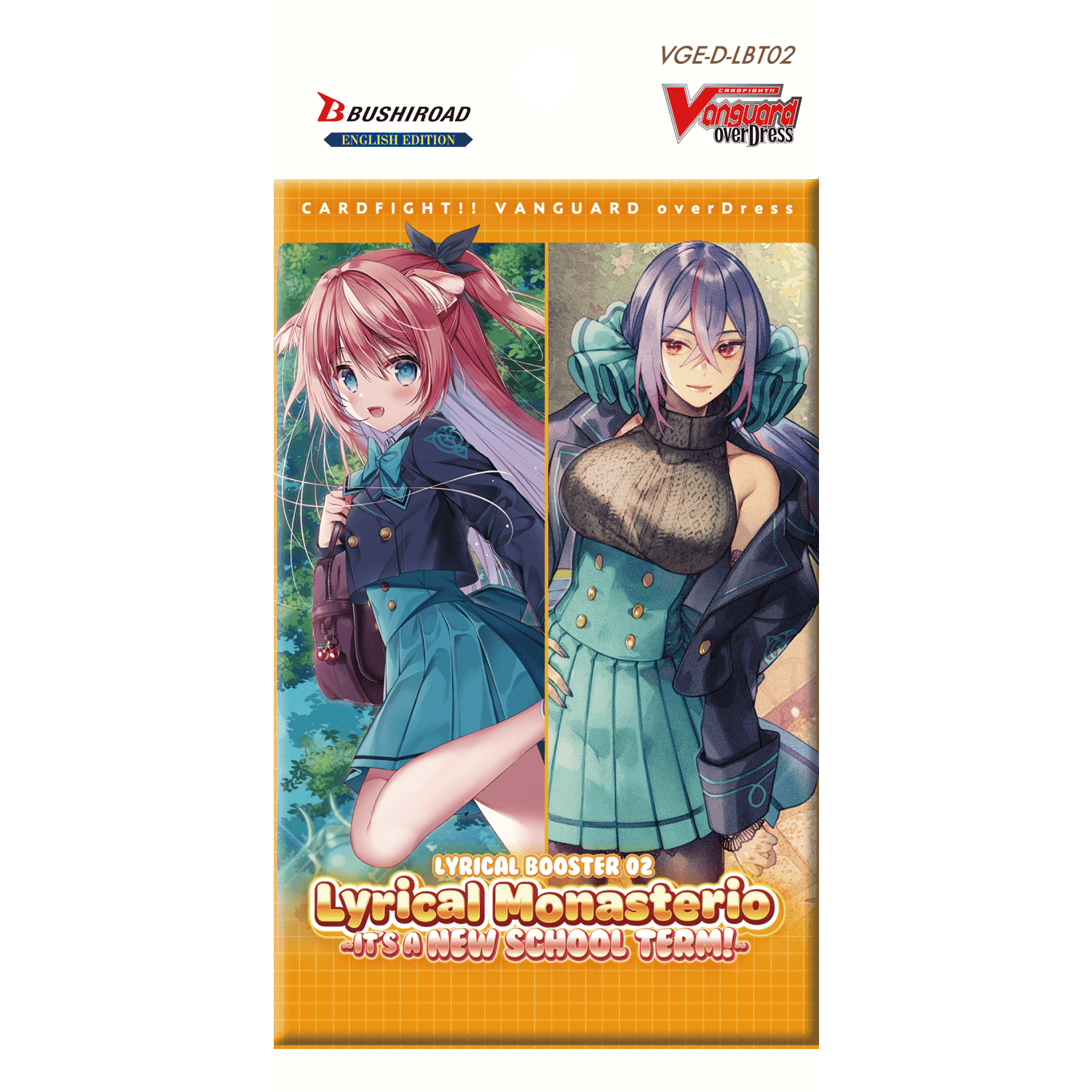 Cardfight!! Vanguard - OverDress - Lyrical Booster - 02 Lyrical Monasterio: It's a New School Term Booster Pack