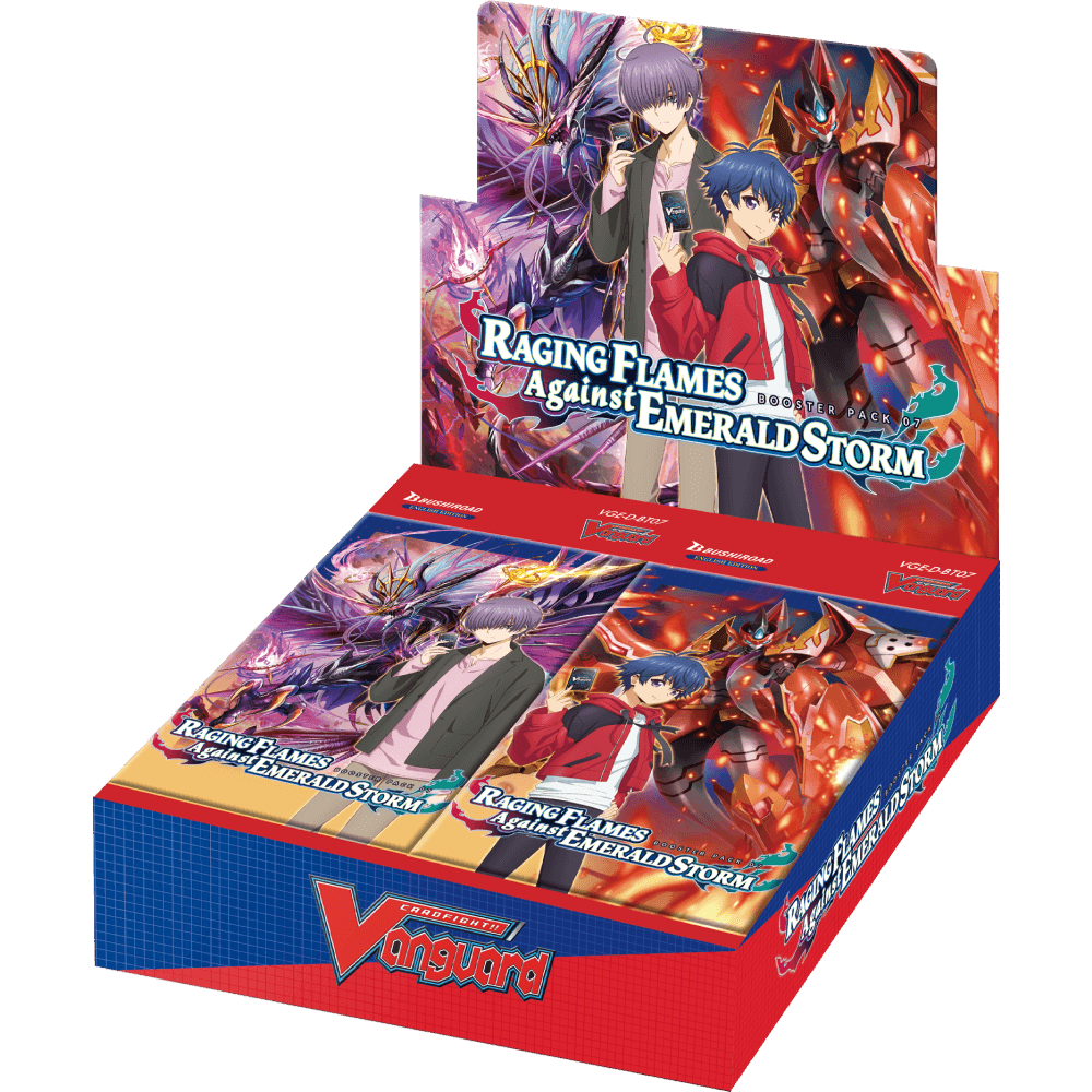 Cardfight!! Vanguard - will+Dress - Raging Flames Against Emerald Storm - Display Case (20x Booster Boxes)