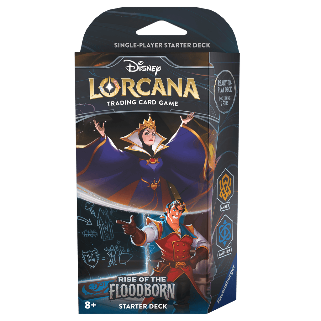 Disney - Lorcana TCG - Rise of the Floodborn - Starter Deck - Amber and Sapphire