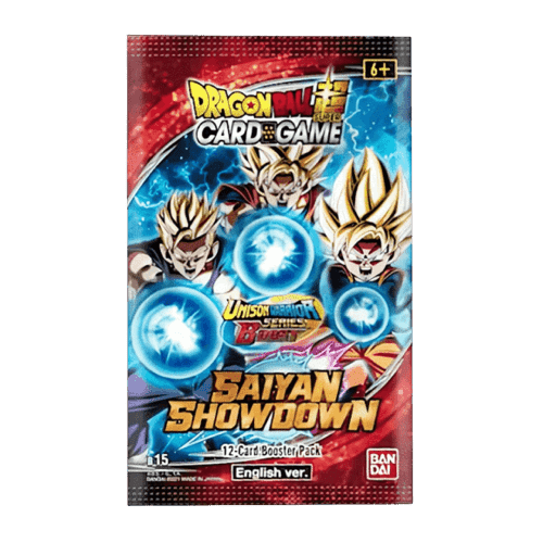 Dragon Ball Super CG Masters - Unison Warrior Series - Saiyan Showdown (B15) - Booster Pack