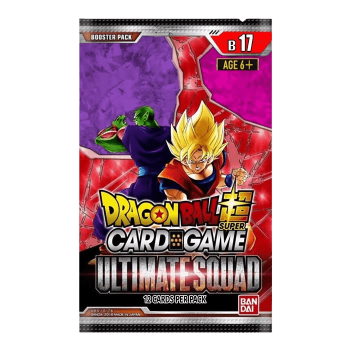 Dragon Ball Super CG Masters - Unison Warrior Series - Ultimate Squad (B17) - Booster Pack