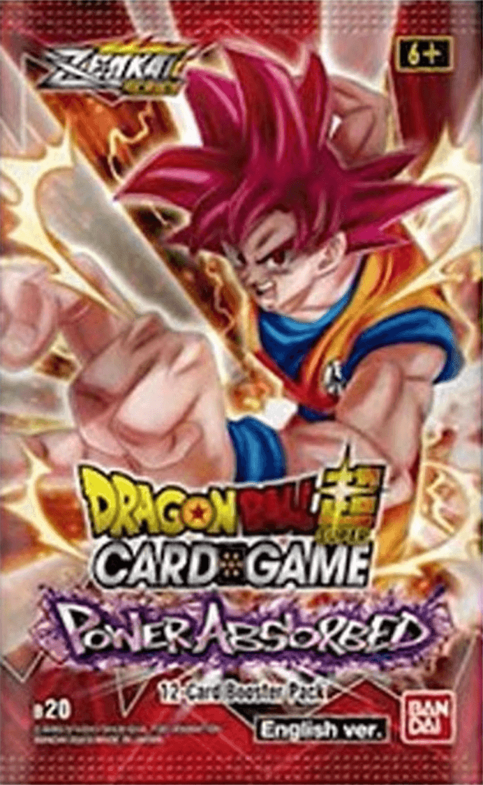 Dragon Ball Super CG Masters - Zenkai Series Set 03 - Power Absorbed (B20) - Booster Pack