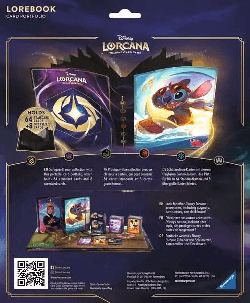 Disney - Lorcana TCG - Lorebook - Stitch 4-Pocket Portfolio