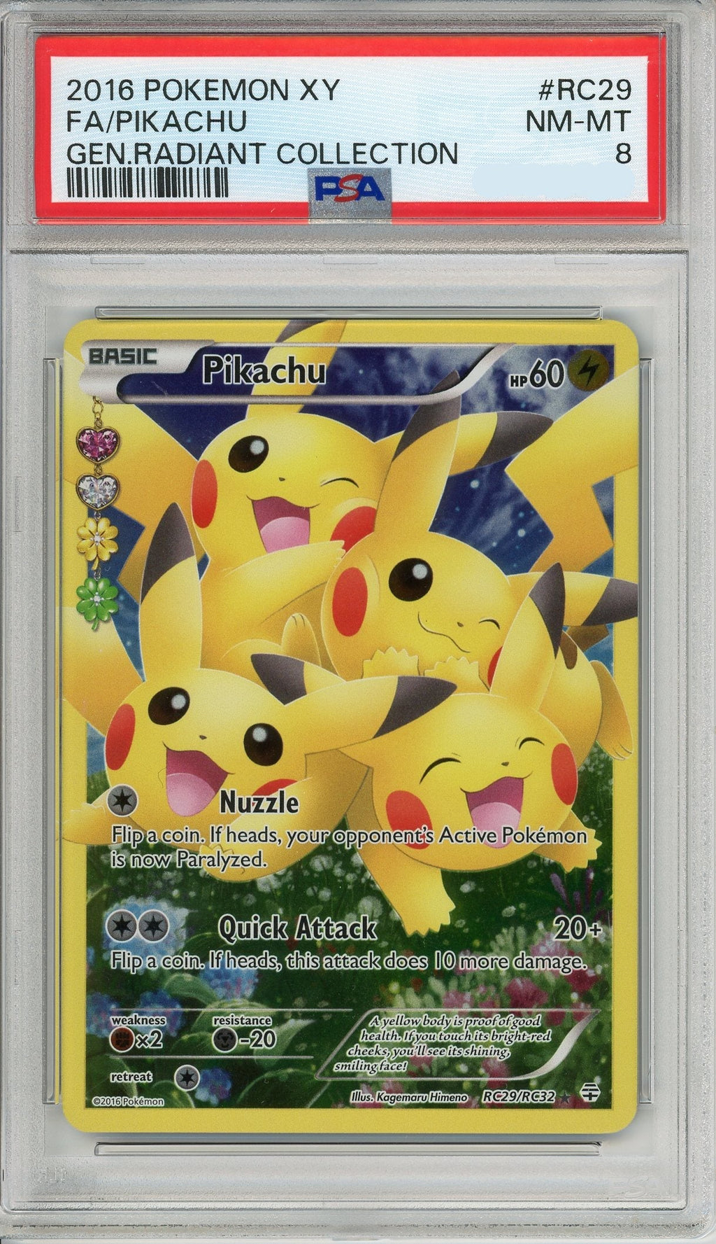 Pokemon Graded: Pikachu PSA 8