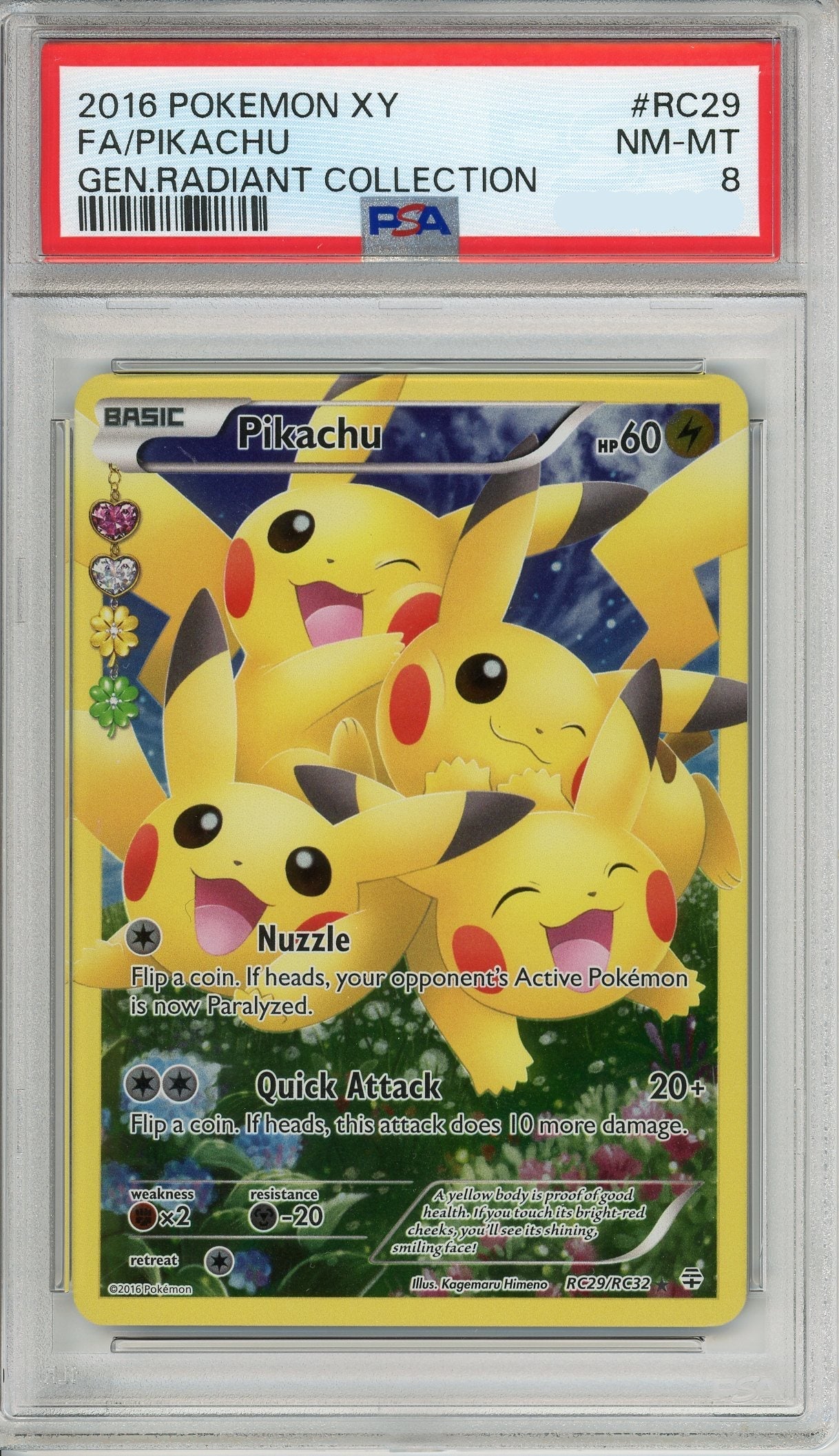 Pokemon Graded: Pikachu PSA 8