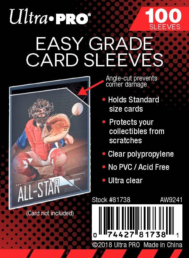 Supplies: Ultra Pro Easy Grade Card Sleeves
