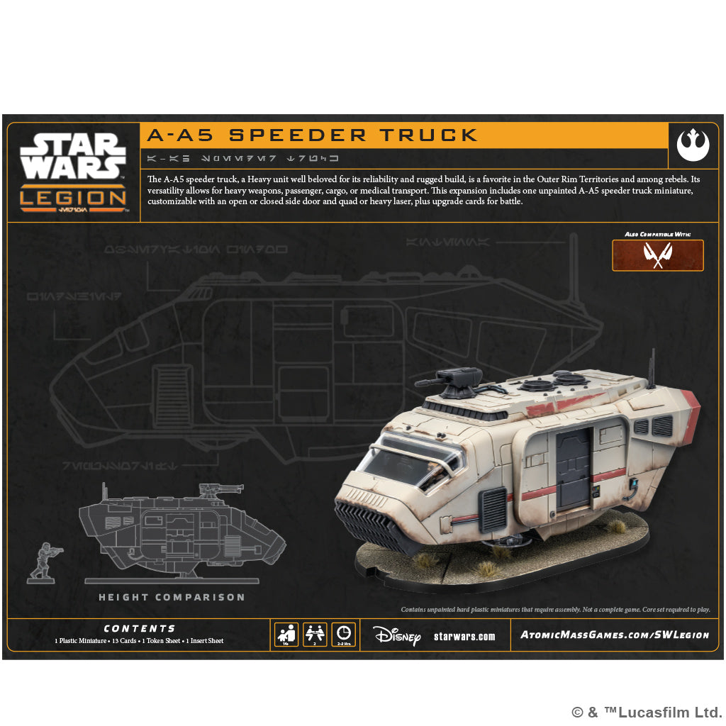 Star Wars: Legion - A-A5 Speeder Truck (2025)