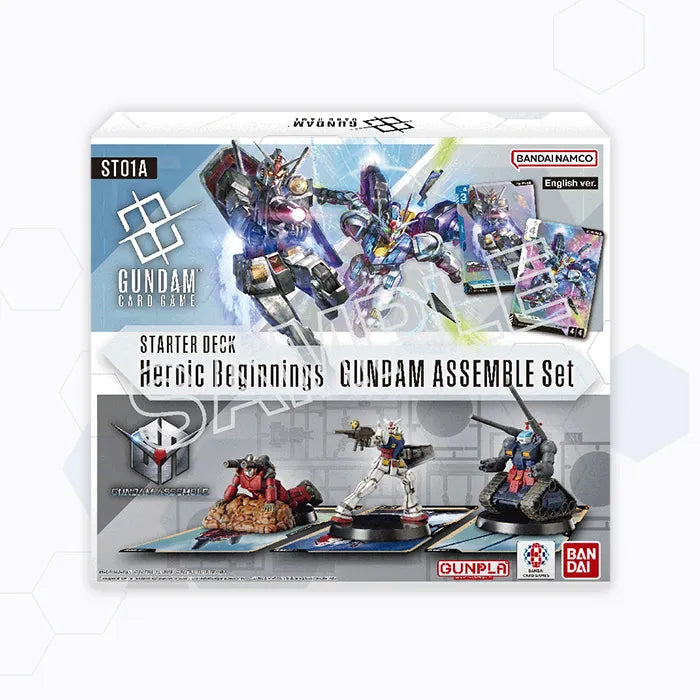 Gundam Card Game: Gundam Assemble Starter Set 01 - Heroic Beginnings