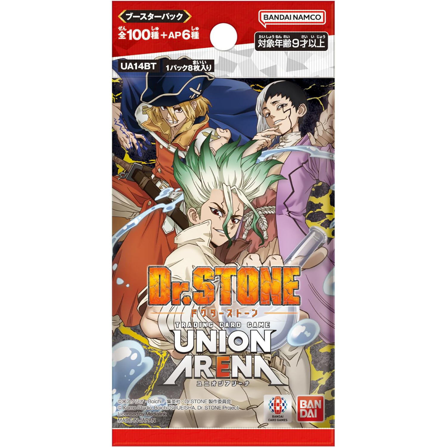 TRADING CARD GAME UNION ARENA [UA14BT] Dr.Stone - Box