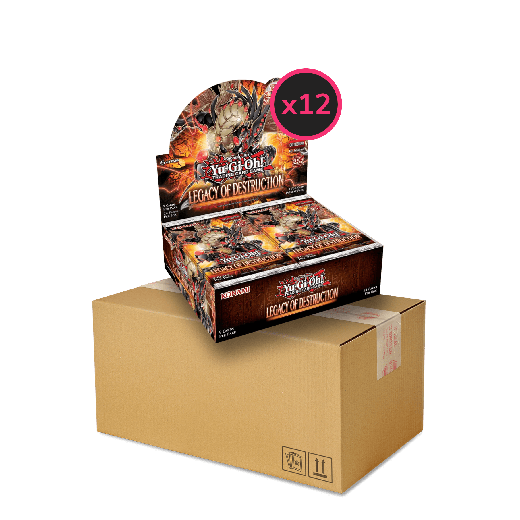 Yu-Gi-Oh! TCG - Legacy Of Destruction - Display Case (12x Booster Boxes)