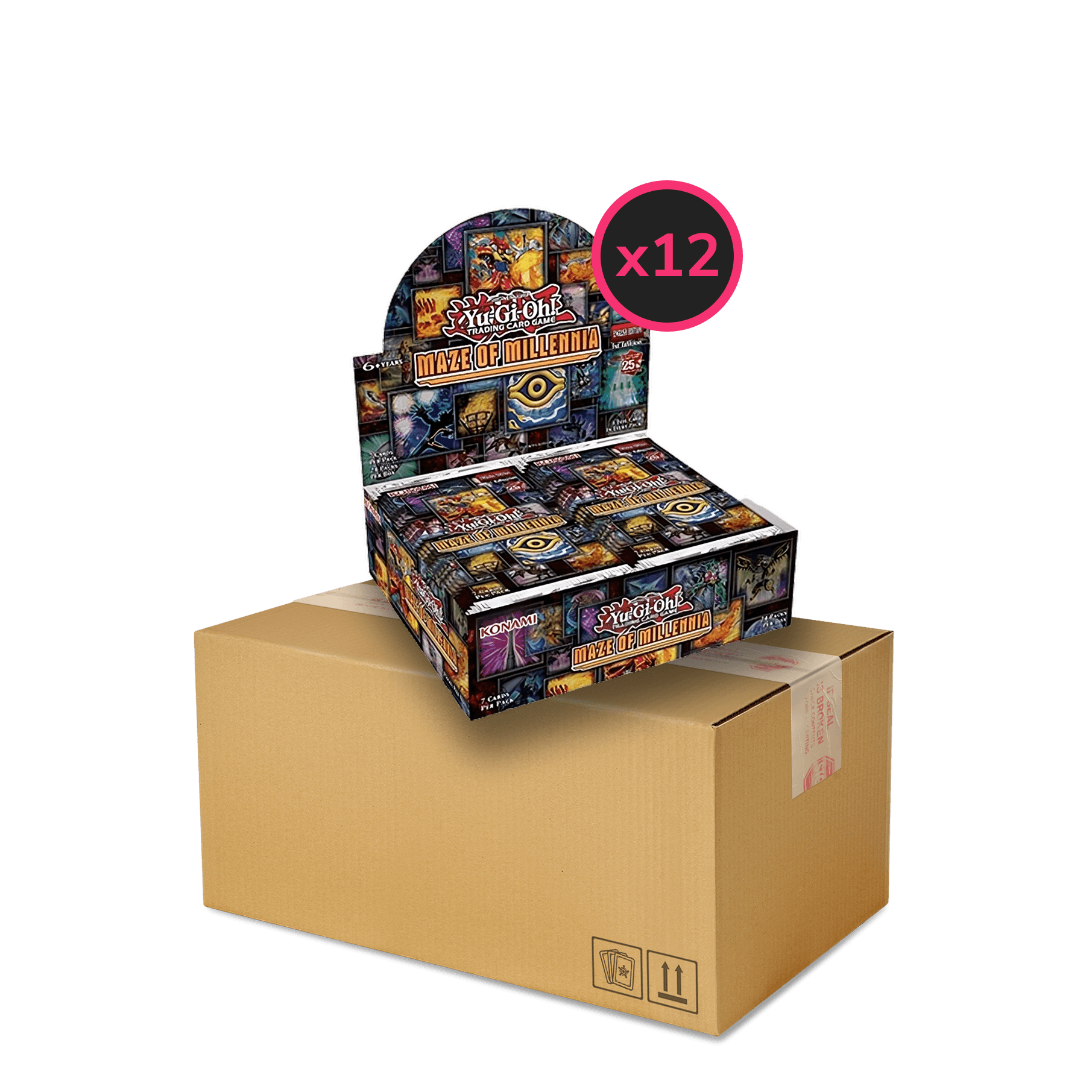 Yu-Gi-Oh! TCG - Maze of Millennia - Display Case (12x Booster Boxes)