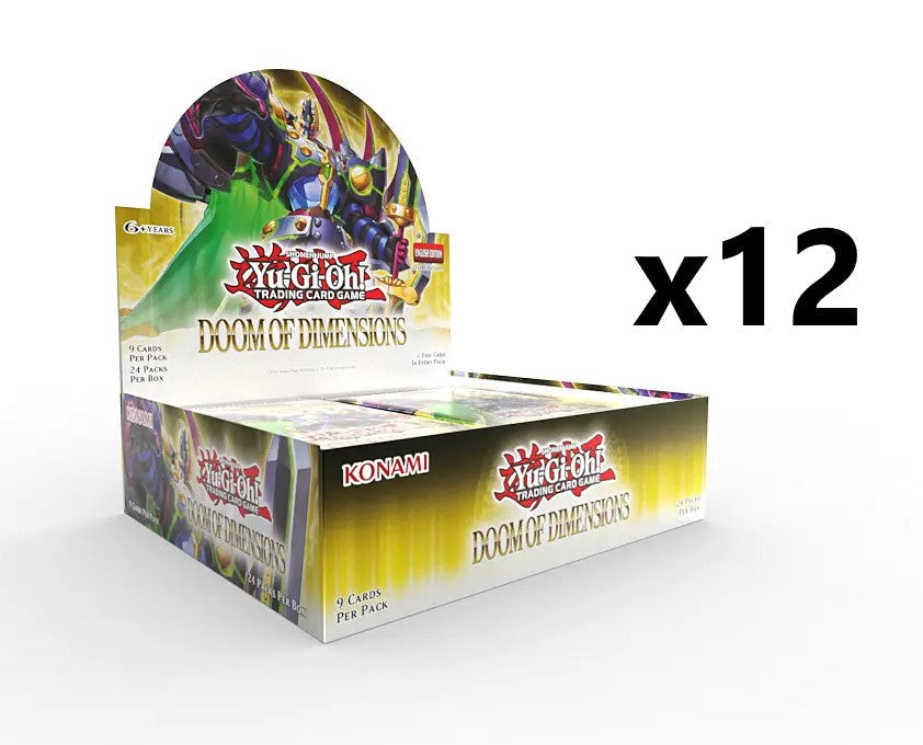 Yu-Gi-Oh! Doom of Dimensions [x12] Booster Case